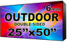 Digital HOA Community & Association Sign - LED signs for HOA Community & Association Sign - Double Sided -25" x 50"- 5 Year Warranty
