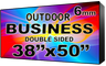 Digital Business LED Sign - LED signs for business - Double Sided -38" x 50" - 5 Year Warranty