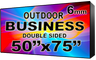 Digital Business LED Sign - LED signs for business - Double Sided -50" x 75" - 5 Year Warranty