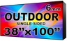 Digital HOA Community & Association Sign - LED signs for HOA Community & Association - Single Sided - 38" x 100" - 5 Year Warranty