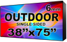 Outdoor Full Color LED Programmable Sign - Front Access - Single Sided - 6mm- 38" x 75" - 5 Year Warranty
