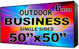 Digital Business Sign - LED signs for business - Single Sided -50" x 50" - 5 Year Warranty