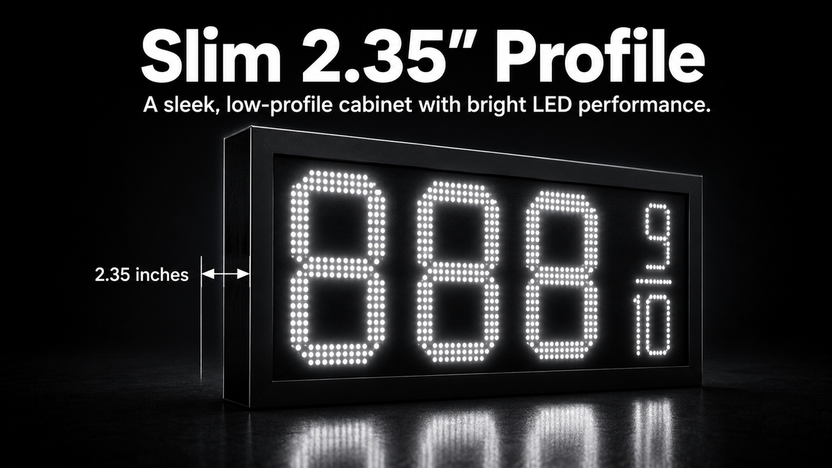 Slim 2.35" Profile